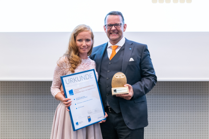 Susann Müller, Leiterin UNternehmenskommunikationDirk Scheffer, CEO